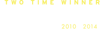 Two-Time Award Winner, 2010 and 2014